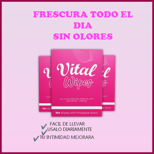TOALLITAS INTIMAS Vital Wipes